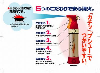 ユニバーサルデザイン消火具